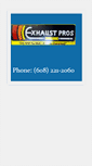 Mobile Screenshot of exhaustprosmadison.com